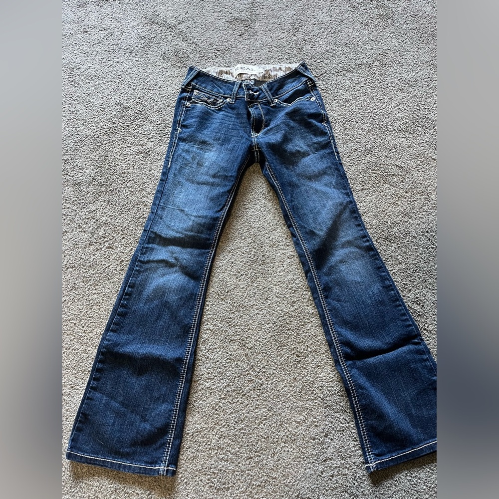 Ariat Blue Boot Cut Jeans Classic Style